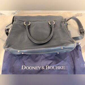 Dooney & Bourke Blue Leather Women's Bag